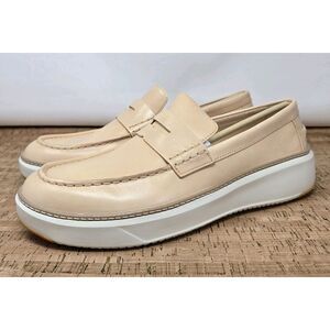 Cole Haan Shoes Men's 9.5W  Grandpro Topspin‎ Penny Loafer  Preppy Casual Beige